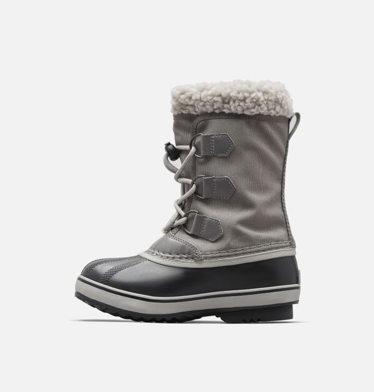 Sorel Çocuk Youth Yoot Pac™ Nylon - Kar Botu Gri/Siyah - 340-YEXLQW